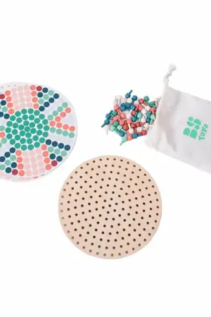 Weekendaanbieding BS Toys Houten Mozaiek Pin Board