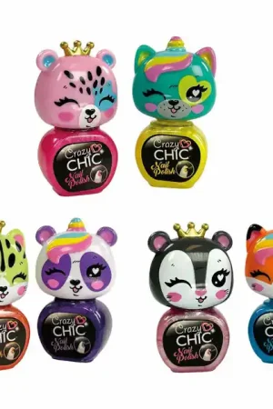 Clementoni Crazy Chic - Nagellak Dieren, 2st. Beperkt Aanbod