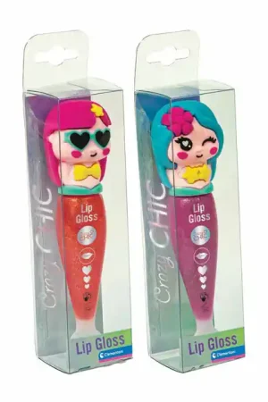 Clementoni Crazy Chic Lipgloss Zeemeermin Rood/Paars Uitverkoop