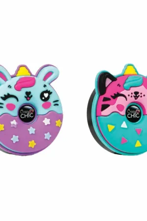 Clementoni Crazy Chic Oogschaduw Dieren Donut Paars/Blauw Direct Beschikbaar