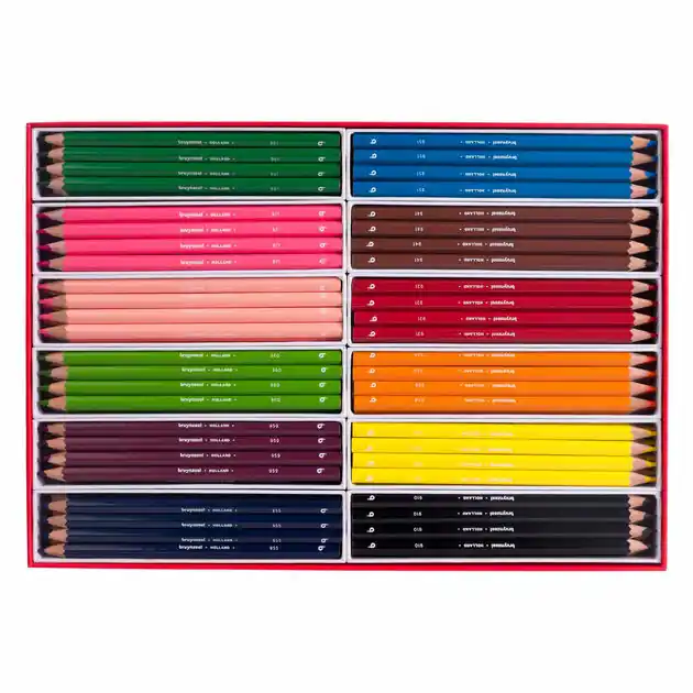 Bruynzeel Mega Kleurpotlodenset, 12x12 Kleuren Express Levering