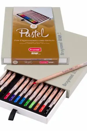 Bestseller Bruynzeel Design Pastelpotlood Box, 12 Kleuren