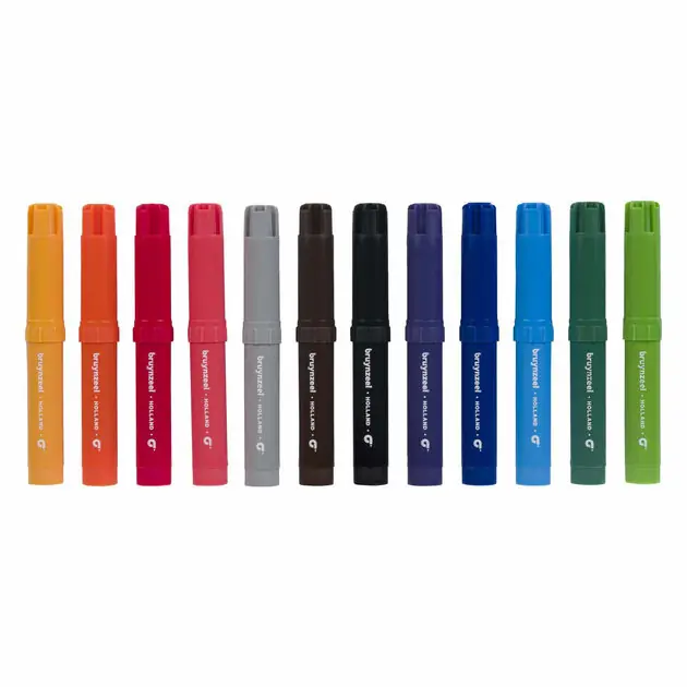 Bruynzeel Kids Big Point Viltstiften Set 12 Nieuw