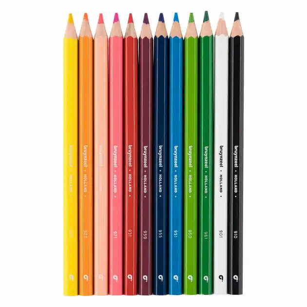 Bruynzeel Mega Kleurpotloden Set 12 Koop Vandaag