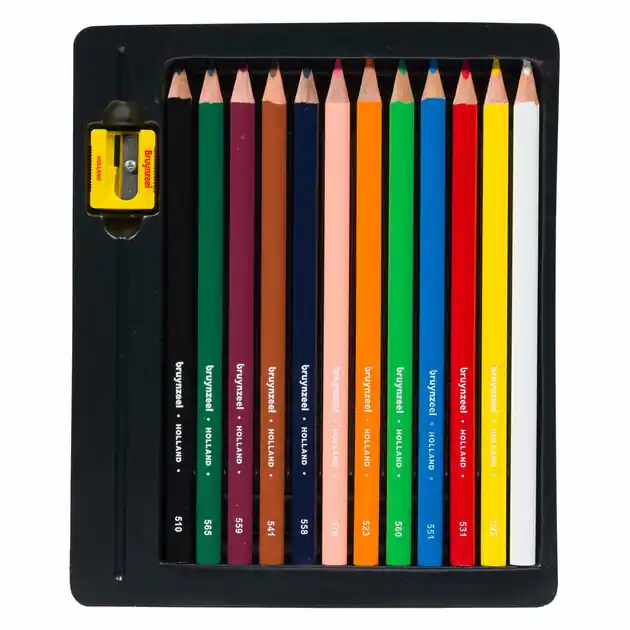 Bruynzeel Kids Triple Kleurpotloden Set 12 Veilige Betaling