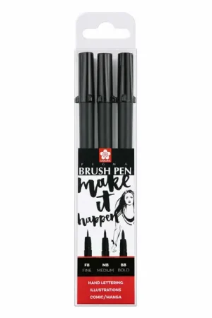 Direct Beschikbaar Sakura Pigma Penseel Pen Set,