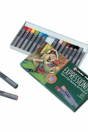 Hete Deal Sakura Cray-Pas Expressionist Set 16 Oliepastels