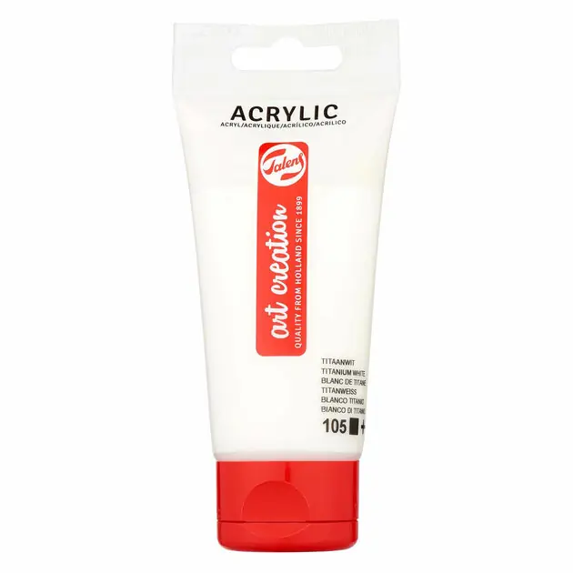 Talens Art Creation Acrylverf Tube 75ml Titaanwit 105 Veilige Betaling