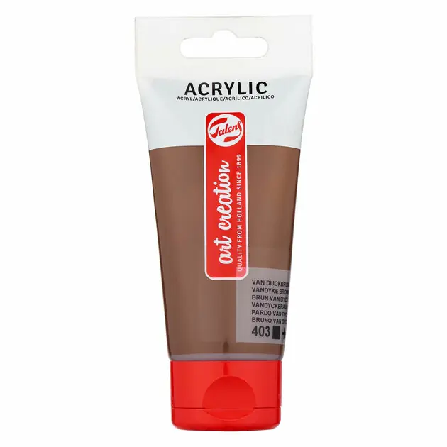 Shop Nu Talens Art Creation Acrylverf Tube 75ml Van Dijckbruin 403