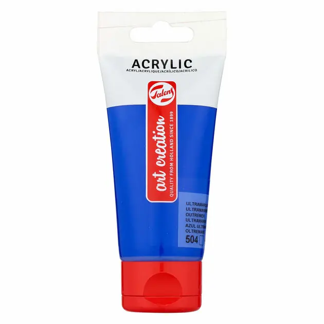 Talens Art Creation Acrylverf Tube 75ml Ultramarijn 504 Gratis Retour
