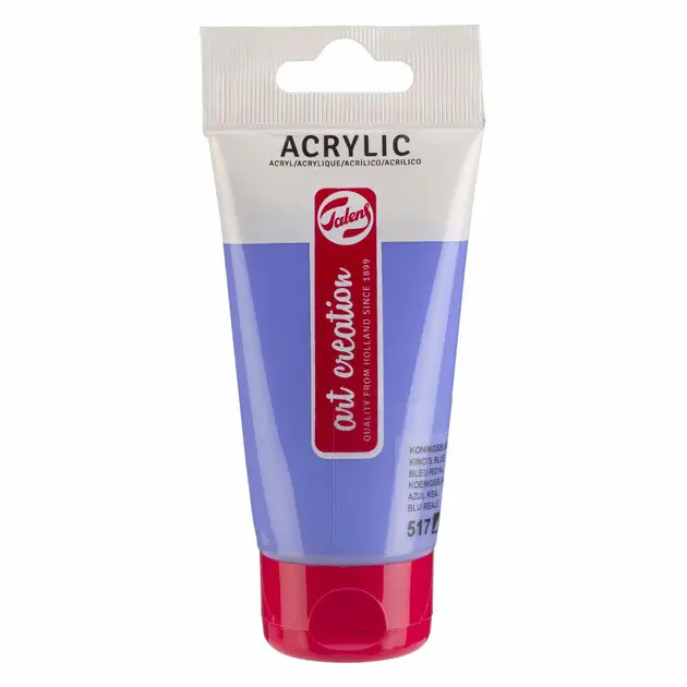 Veilige Betaling Talens Art Creation Acrylverf Tube 75ml Koningsblauw 517