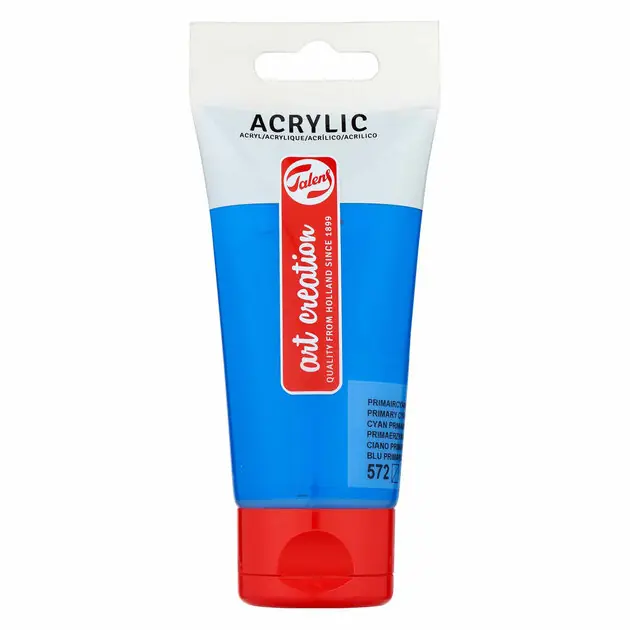 Talens Art Creation Acrylverf Tube 75ml Primaircyaan 572 Weekendaanbieding