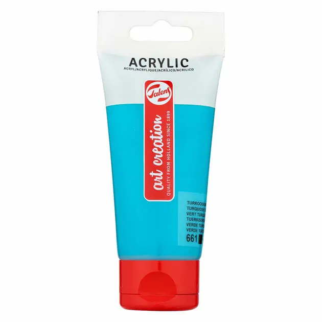 Talens Art Creation Acrylverf Tube 75ml Turkooisgroen 661 Snelle Levering