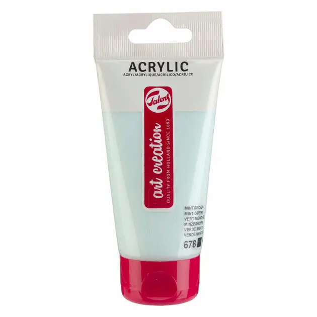 Talens Art Creation Acrylverf Tube 75ml Mintgroen 678 Rechtstreeks Van De Fabrikant
