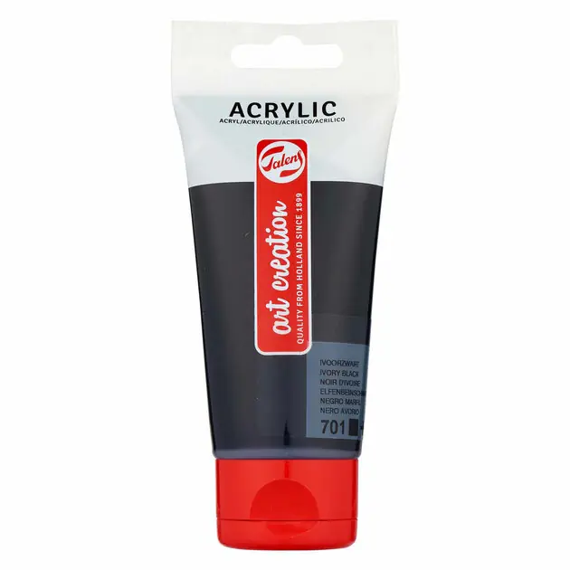 Talens Art Creation Acrylverf Tube 75ml Ivoorzwart 701 Koop Vandaag