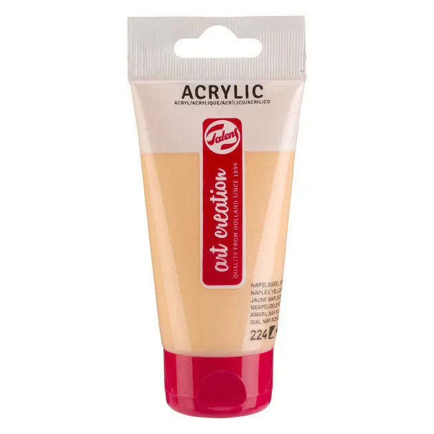 Merkproduct Talens Art Creation Acrylverf Tube 75ml Napelsgeel Rood 224