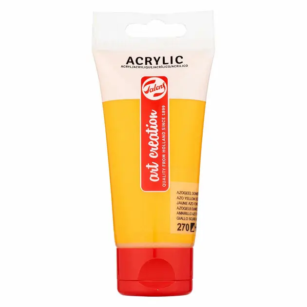 Veilige Betaling Talens Art Creation Acrylverf Tube 75ml Azogeel Donker 270