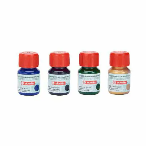 Premium Talens Art Creation Glas & Porselein Transp. 4x30ml Blauw