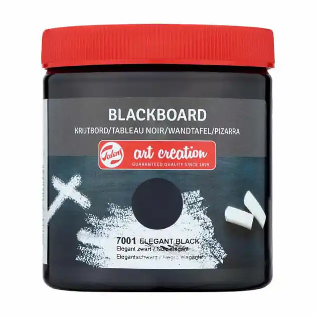 Talens Art Creation Krijtbord Pot 250ml Elegant Zwart 7001 Hete Deal