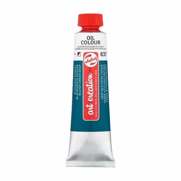 Talens Art Creation Olieverf Tube 40ml Blauwgroen Donker Betrouwbaar
