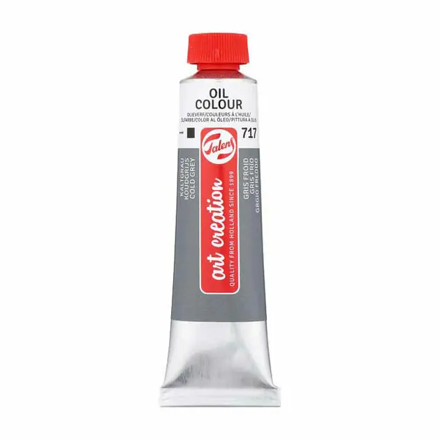 Premium Talens Art Creation Olieverf Tube 40ml Koudgrijs 717