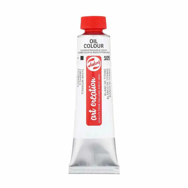 Talens Art Creation Olieverf Tube 40Ml Titaanwitsaffloerolie Actieprijs