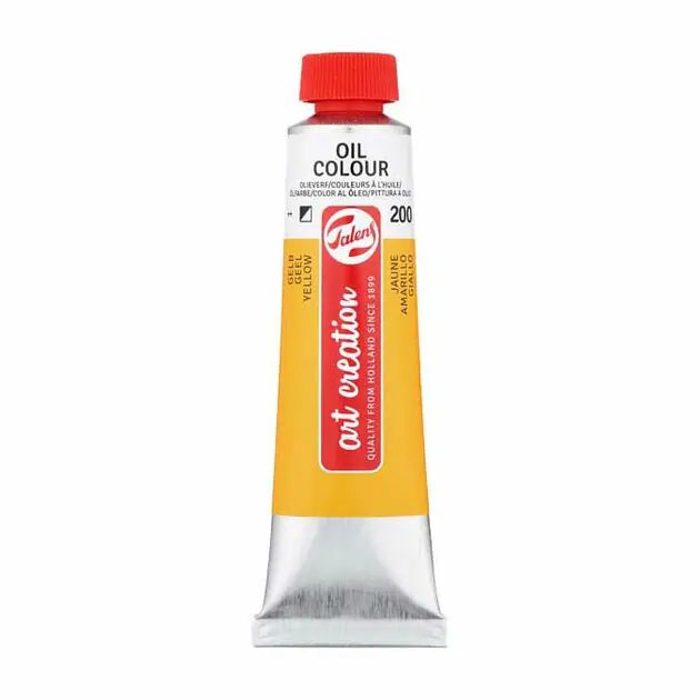 Op = Op Talens Art Creation Olieverf Tube 40ml Geel 200