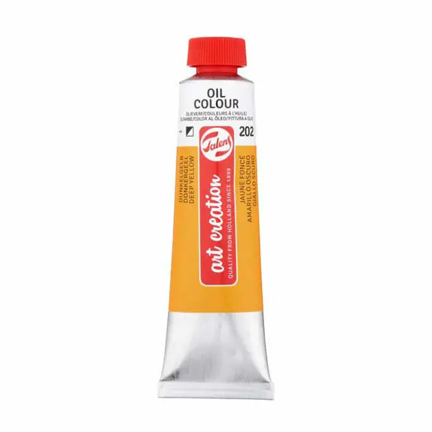Betaalbaar Talens Art Creation Olieverf Tube 40ml Donkergeel 202