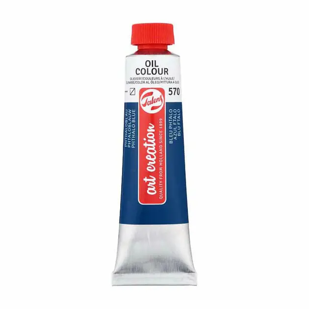 Uitverkoop Talens Art Creation Olieverf Tube 40ml Phtaloblauw 570