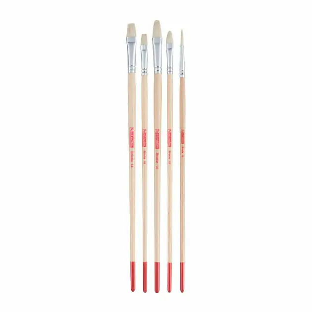 Talens Art Creation Olie&Acrylpenselenset Van 5Varkenshaar Direct Beschikbaar