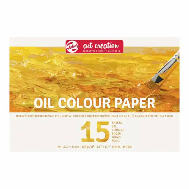 Beperkte Voorraad Talens Art Creation Olieverfpapier A4 300 G 15 Vellen