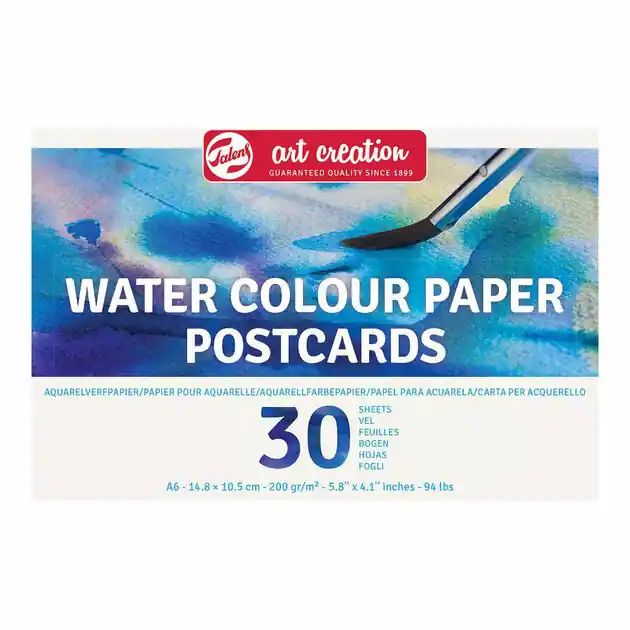 Talens Art Creation Aquarelverfpapier 10,5x14,8cm 200G30V Laatste Versie