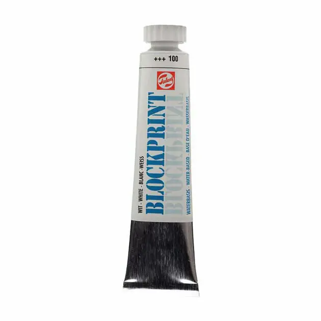 Voordeelprijs Talens Blockprint Tube 20ml Wit 100