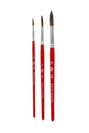 Talens Aquarelverf Penselen Set Serie 150 150/3 Beperkt Aanbod