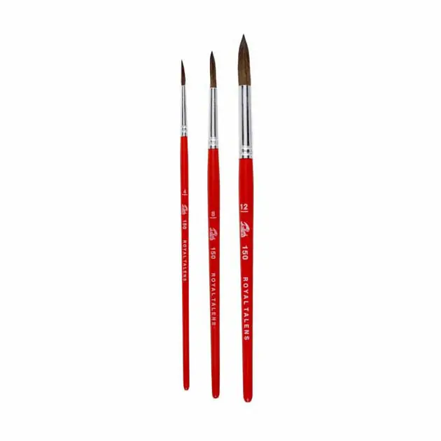 Talens Aquarelverf Penselen Set Serie 150 150/3 Beperkt Aanbod