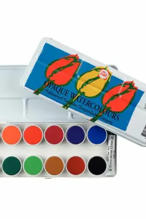 Direct Beschikbaar Talens Dekkende Aquarelverf Set 30Mp12