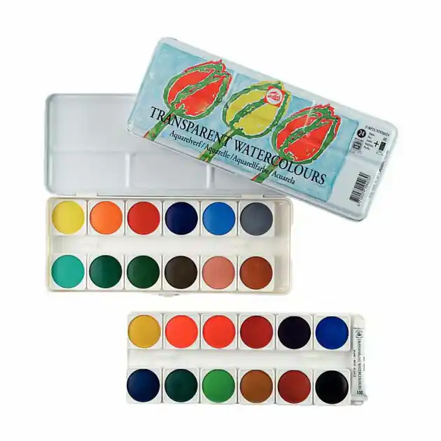 Talens Transparante Aquarelverf Set 31Mp24 Uitverkoop