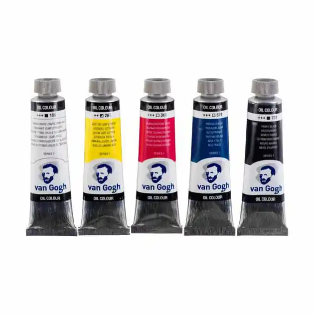 Must-Have Van Gogh Olieverf Primaire Mengset, 5x40ml