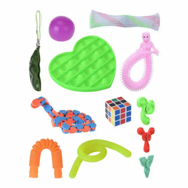 Koopje Fidget Speelgoed Set, 12st.