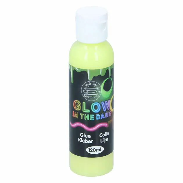Glow in the Dark Lijm, 120ml Dagaanbieding