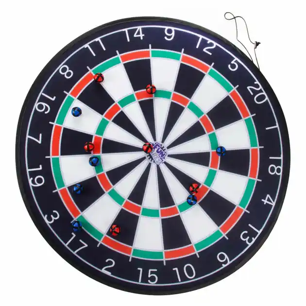 Superprijs Adrenix Mega Dartbord Klittenband, 13dlg.