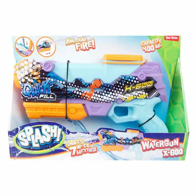 Splash Waterpistool Quick Fill X600 Koopje