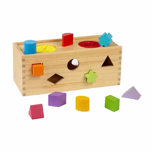 Bigjigs Houten Mystery box Vormenstoof, 10dlg. Bestel Nu