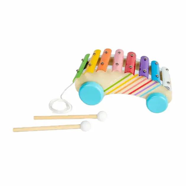 Hete Deal Bigjigs Houten Trekfiguur Xylofoon
