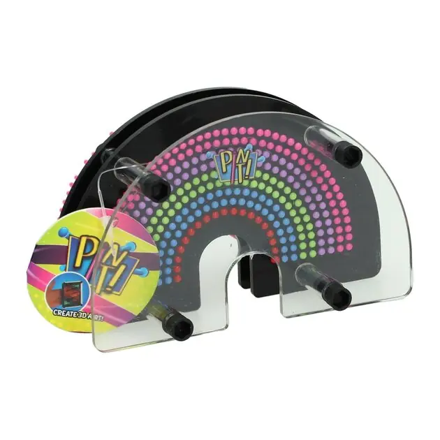 Pin It! Spijkerkunst Regenboog Laatste Versie