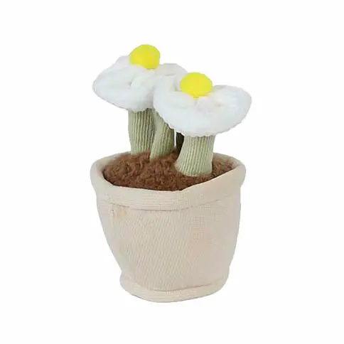 Take Me Home Knuffel Plant Pluche - Witte Pot Gele Bloemen Weekendaanbieding