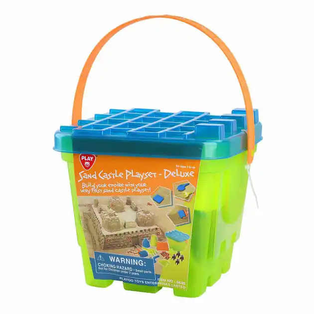 Koop Vandaag Playgo Strandset Kasteel met Accessoires, 21dlg.