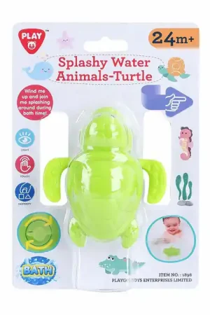 Betrouwbaar Playgo Spetterend Waterdier Badspeeltje Schildpad