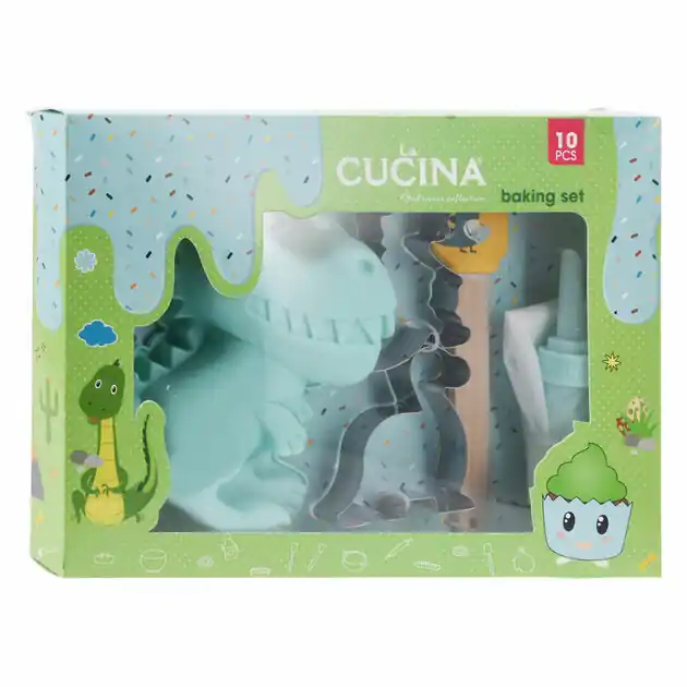 Beste Prijs Bakset Dino, 10dlg.