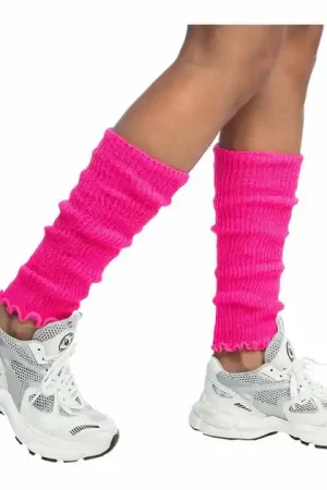 Beenwarmers Basic Neon Roze Tijdelijk Beschikbaar